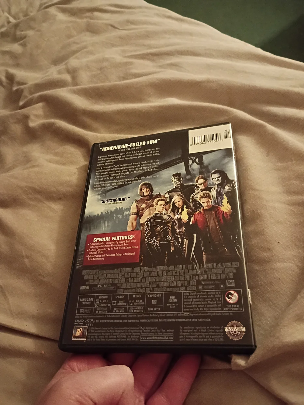 The Last Stand (DVD) - Black Case